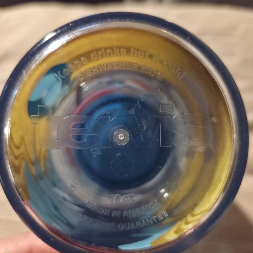 Disney Tervis Tumbler Olaf 16 Oz Cup‎ With Lid Hot Or Cold